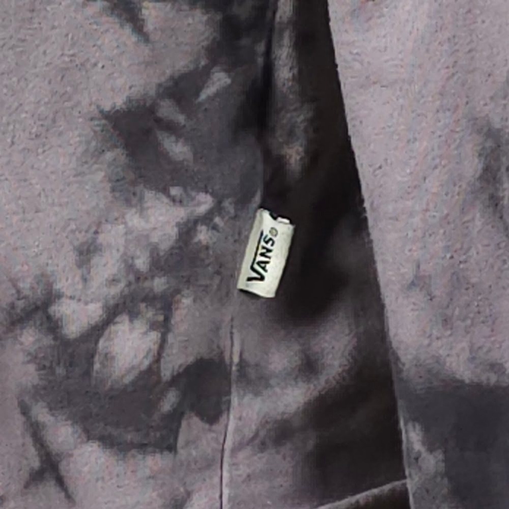 Vans Harry Potter Crop Top XS Purple Tie Dye Deathly Hallows Goth Grunge - Picture 8 of 8